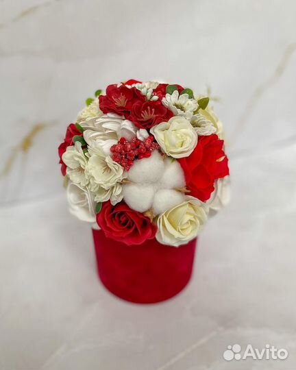 Букет из мыльных цветов