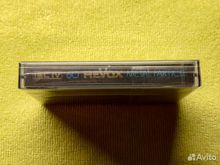Аудиокассета revox metal particle 60 коллекционная