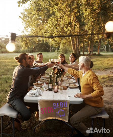 Аренда мебели, столы стулья для пикника, доставка
