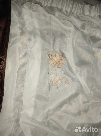 Шторы+тюль комплект