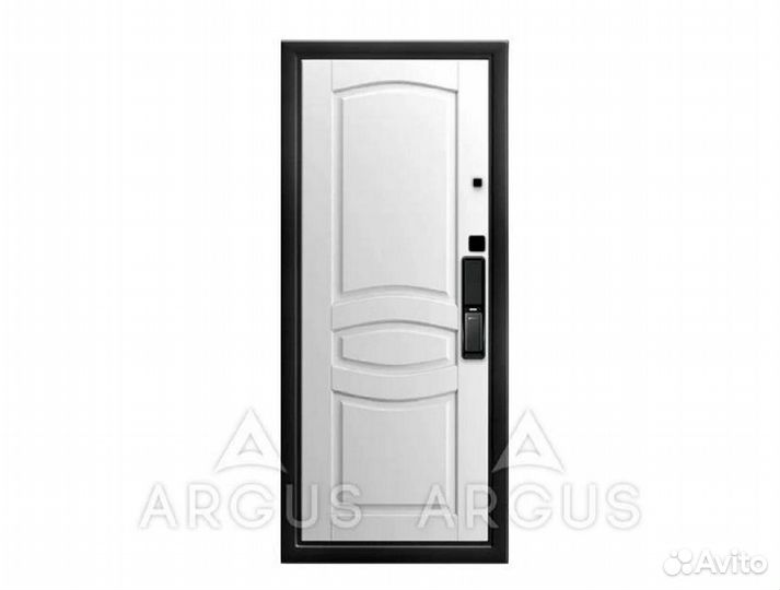 Дверь с биометрическим замком и терморазрывом