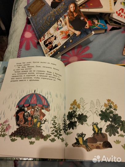 Детская книга Кролик и зонтик