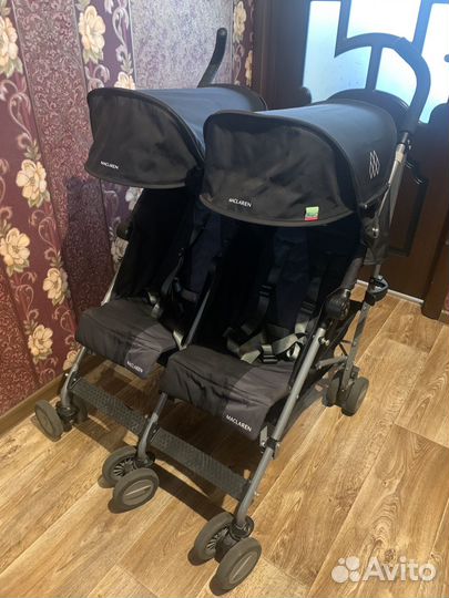 Коляска для двойни Maclaren Twin Triumph