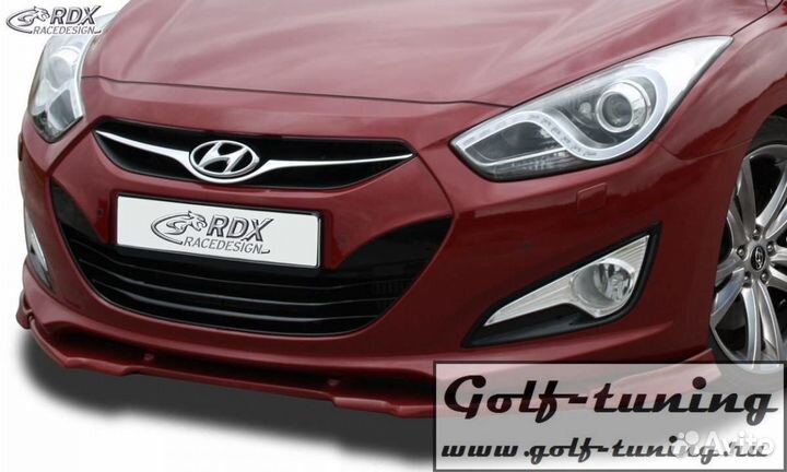 Hyundai i40 11-15 Спойлер переднего бампера