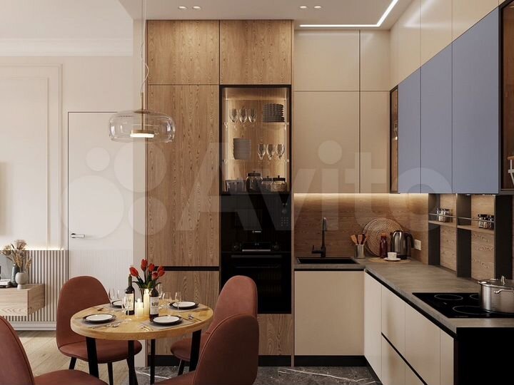 1-к. квартира, 51,3 м², 6/6 эт.