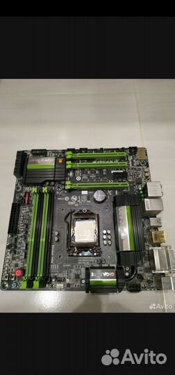 Материнская плата gigabyte с процессором i7 4770k