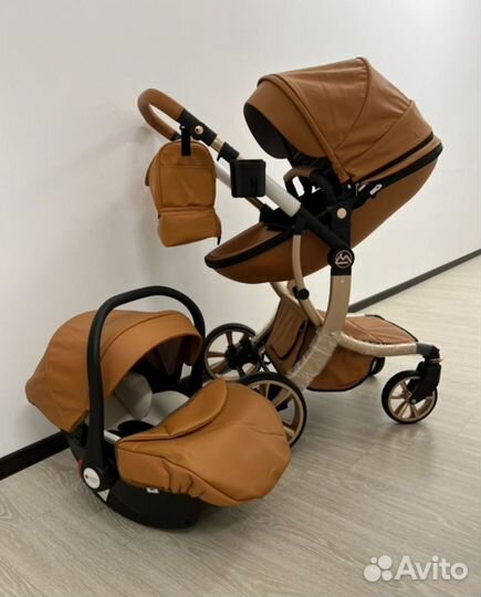 Коляска 3 в 1 новинка Luxmom