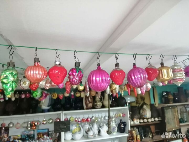 Елочная игрушка СССР цена указана за одну штуку