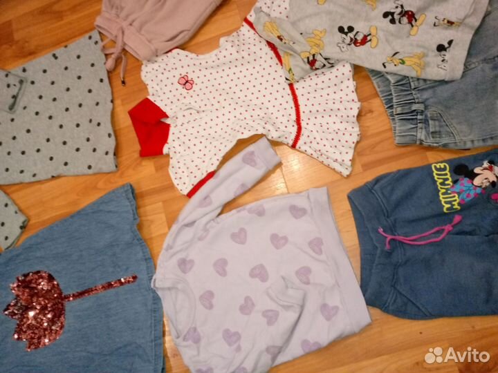 Вещи пакетом на девочку 80 86