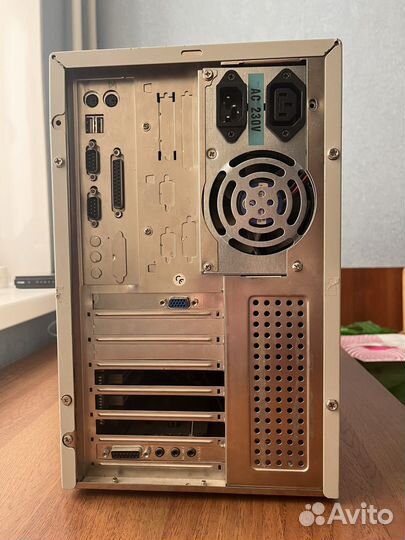 Ретро системный блок Celeron 366 MHz