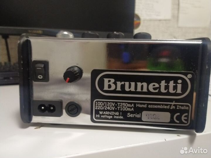 Итальянский ламповый предусилитель brunetti