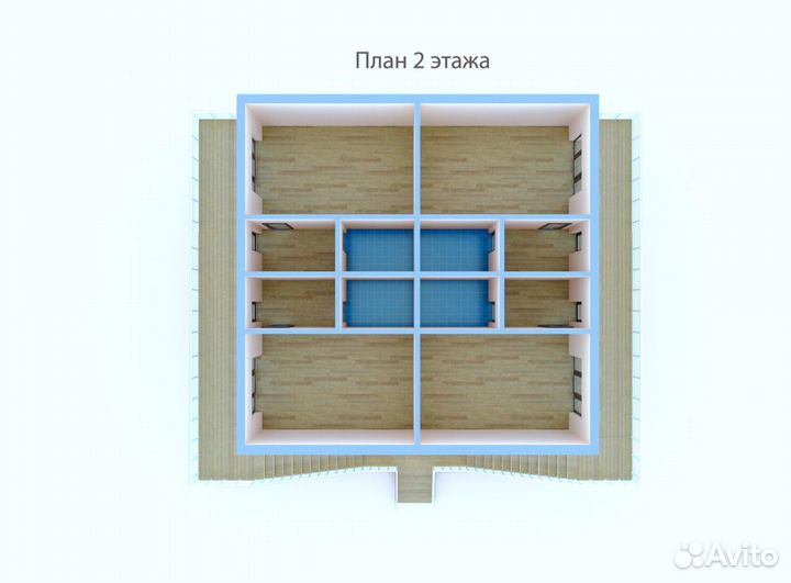 Лстк каркас мини-гостиницы