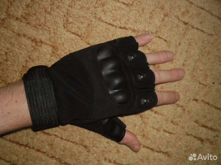 Перчатки тактические безпалые
