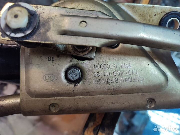 Трапеция дворников калина 1