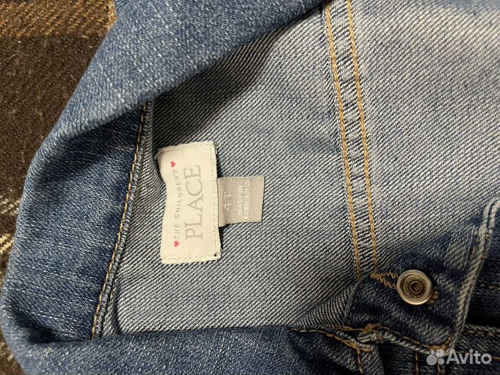 Джинсовая жилетка для девочки