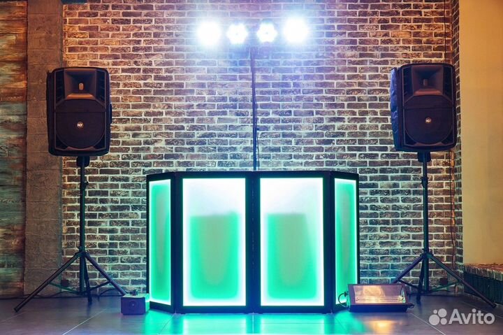 Аренда звука, света, тяжелый дым