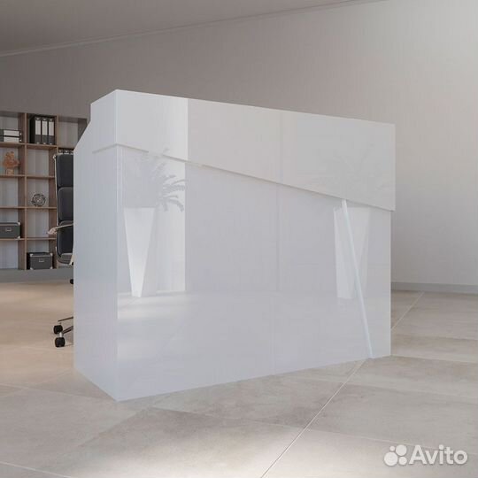 Стол Ресепшен Скос Глянец в Наличии