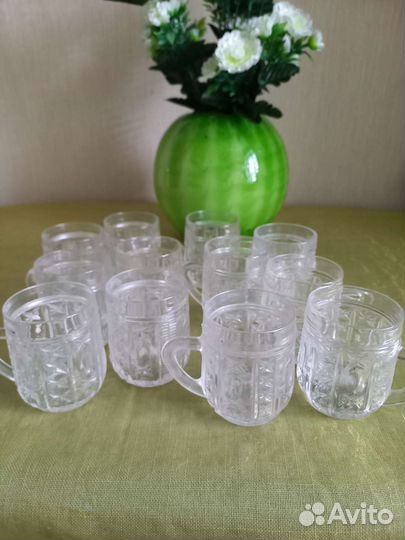 Хрустальные кружки