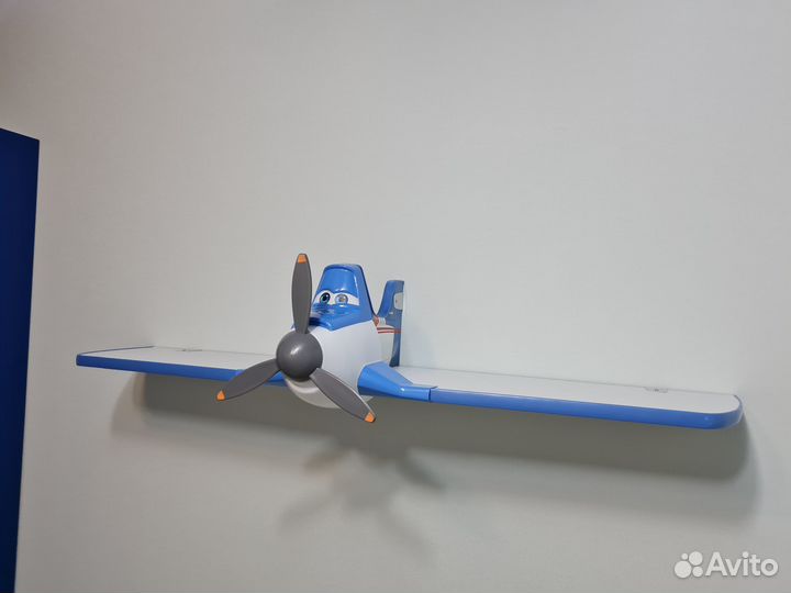 Новая полка Дасти одноярусная синяя