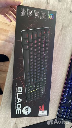 Механическая клавиатура ZET gaming blade