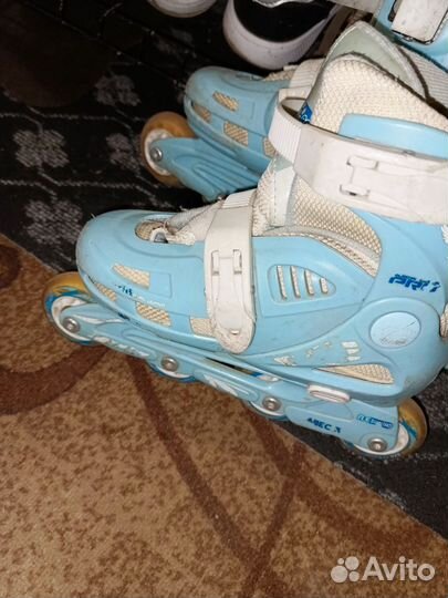 Роликовые коньки детские раздвижные