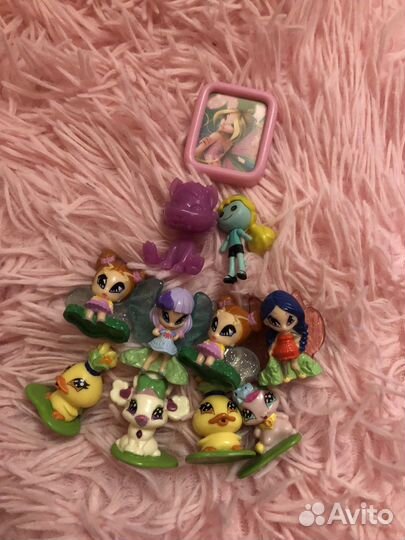 Игрушки киндер и пони