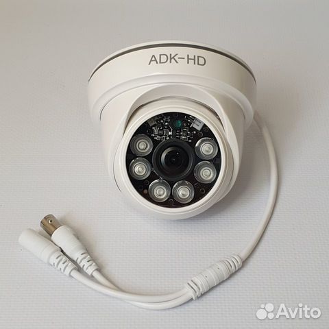 Камеры видеонаблюдения 4 Mpix 2.8 mm AHD купольная