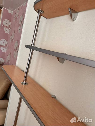 Стол письменный, компьютерный с полками