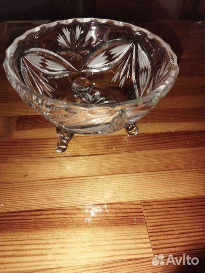 Ваза хрустальная СССР