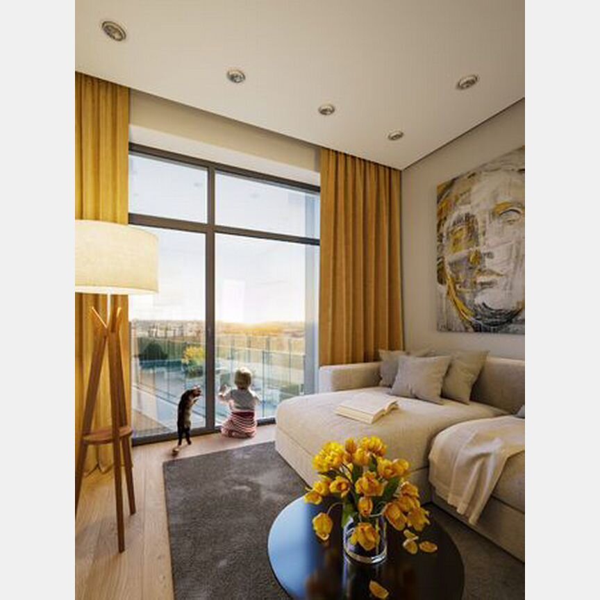 2-к. квартира, 67,3 м², 26/50 эт.