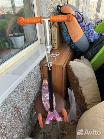 Самокат детский трехколесный