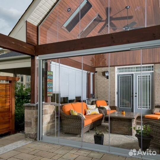 Пластиковые окна. Остекление частных домов