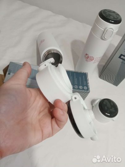 Вакуумная термокружка с индикатором 400 мл