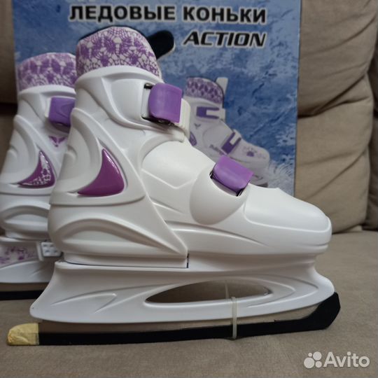 Коньки раздвижные на девочку