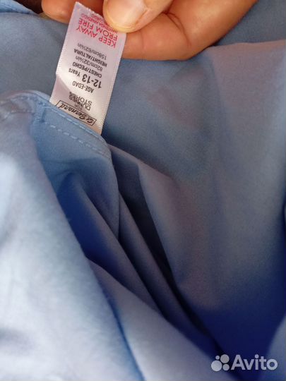 Рубашка для мальчика, рост 158см, на 12-13 лет