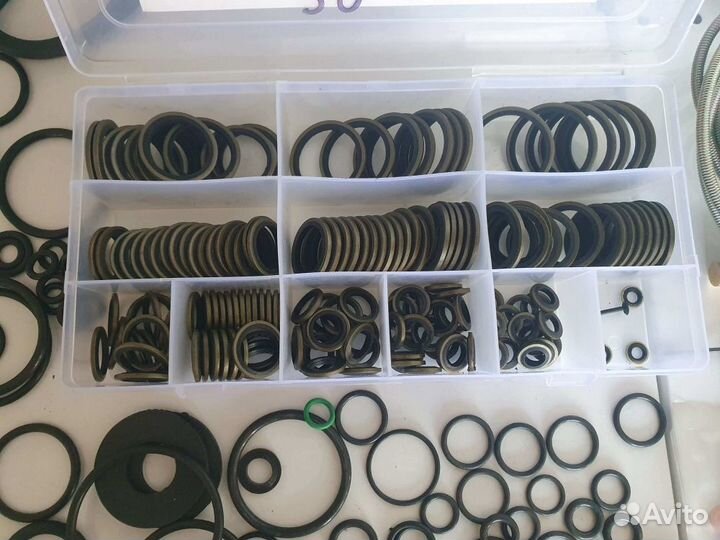 Шайба металлическая прорезиненная 6*11*2мм