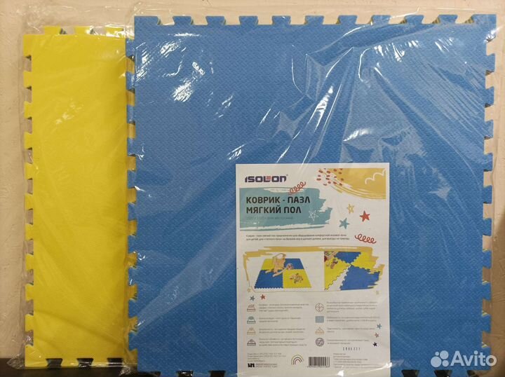 Мягкий коврик пазл для детей