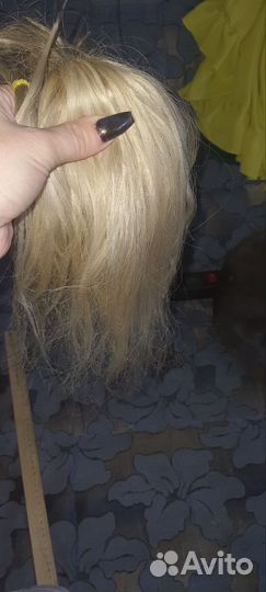 Волосы для наращивания блонд