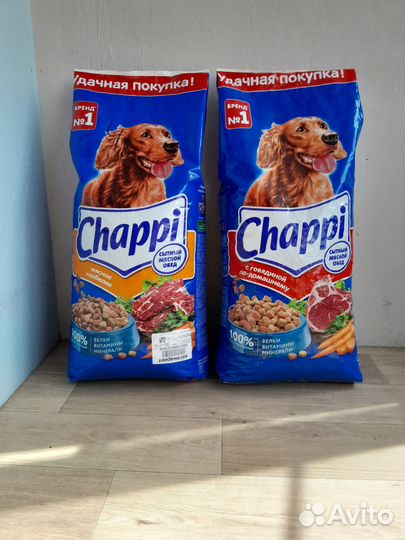 Корм для собак chappi 15 кг Оригинал