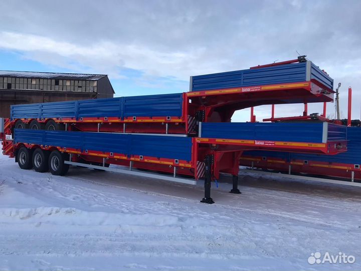 Полуприцеп трал (тяжеловоз) Политранс ТСП 94163, 2023