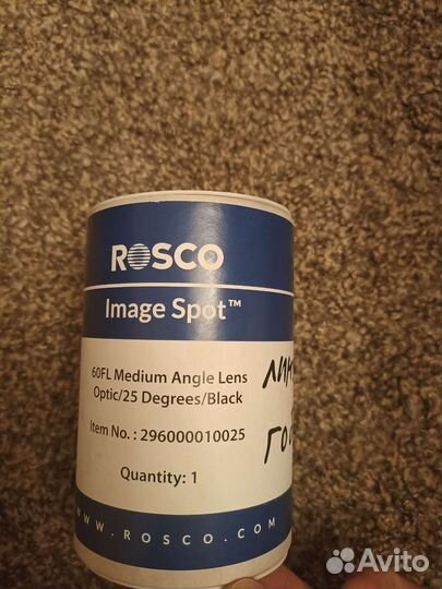 Объективы для проектора rosco Image Spot