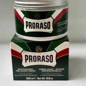 Крем для бритья (Прешейв) Proraso зеленый 300мл