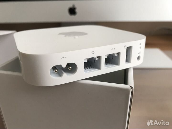 Apple Airport Express (5Ггц/mimo wifi роутер)