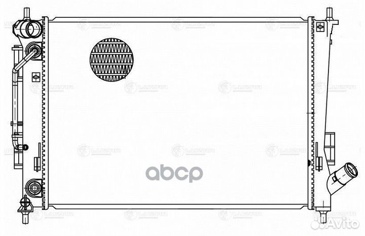 LRC 081M0 радиатор охлаждения Hyundai Creta AT