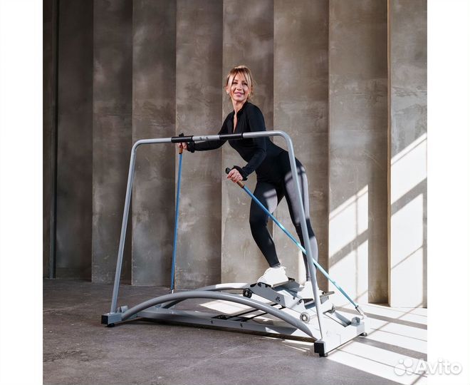 Горнолыжный тренажер SkiBase с лыжными палками