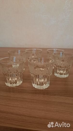 Хрустальные стопки