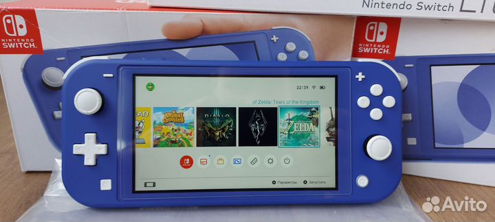 Новый Прошитый Nintendo Switch Lite 32+128Gb