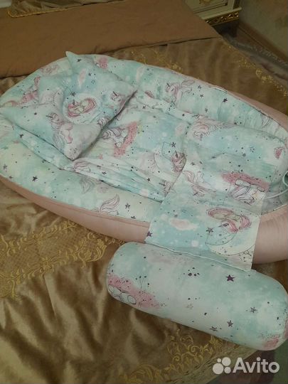 Кокон гнездышко для новорожденных