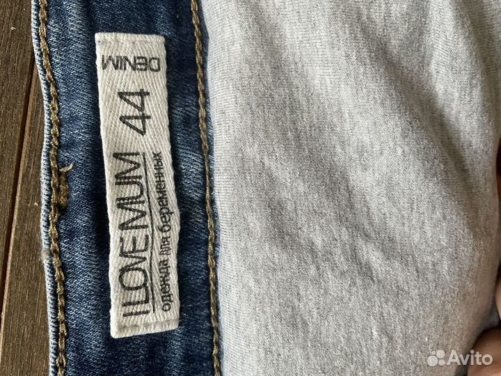 Джинсы для беременных denim 44