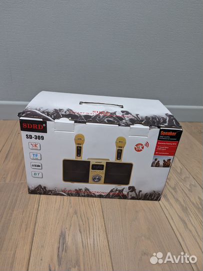 Караоке система беспроводная с двумя микрофонами